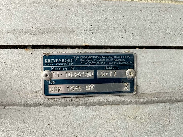 2011 kreyenborg usm opslag silo 15m3 - afbeelding 7 van  11