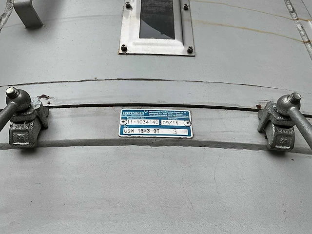 2011 kreyenborg usm opslag silo 15m3 - afbeelding 4 van  10