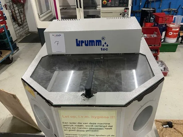 2011 krumm rk 105 top xl onderdelenreiniger - afbeelding 4 van  10