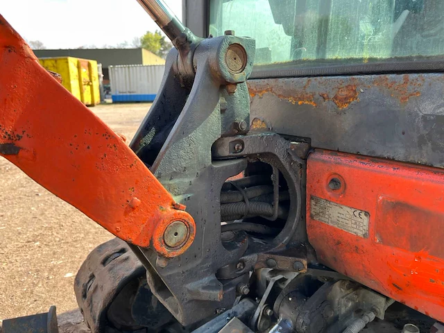 2011 kubota kx016-4 minigraafmachine - afbeelding 12 van  21