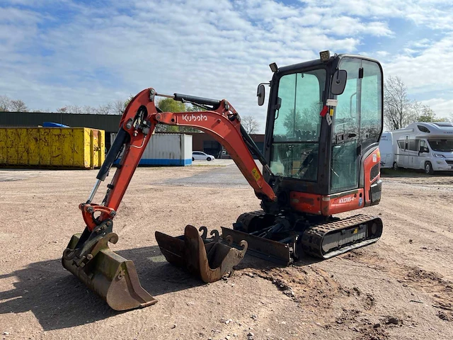 2011 kubota kx016-4 minigraafmachine - afbeelding 1 van  21