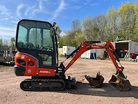 2011 kubota kx016-4 minigraafmachine - afbeelding 2 van  21