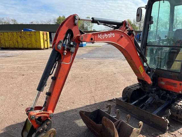 2011 kubota kx016-4 minigraafmachine - afbeelding 5 van  21