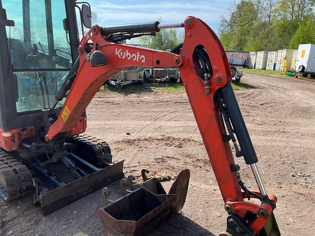 2011 kubota kx016-4 minigraafmachine - afbeelding 6 van  21