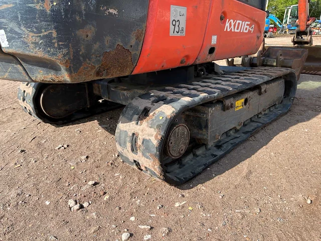 2011 kubota kx016-4 minigraafmachine - afbeelding 9 van  21