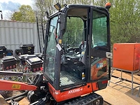 2011 kubota kx016-4 minigraafmachine - afbeelding 12 van  18