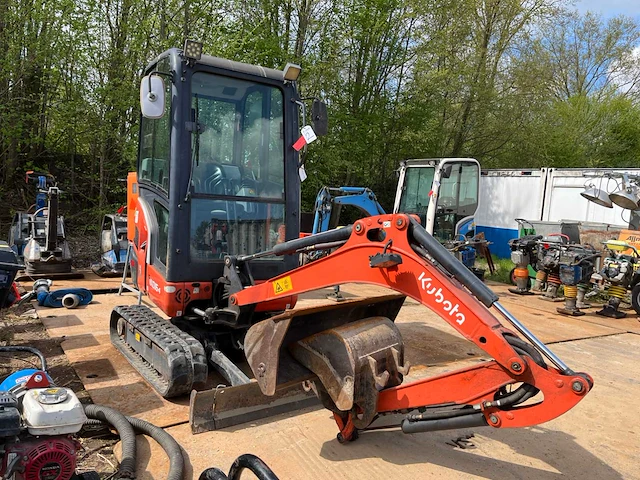 2011 kubota kx016-4 minigraafmachine - afbeelding 2 van  18