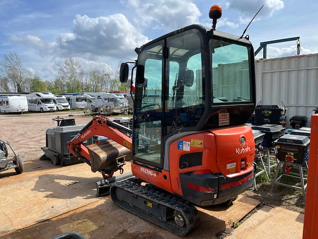 2011 kubota kx016-4 minigraafmachine - afbeelding 3 van  18