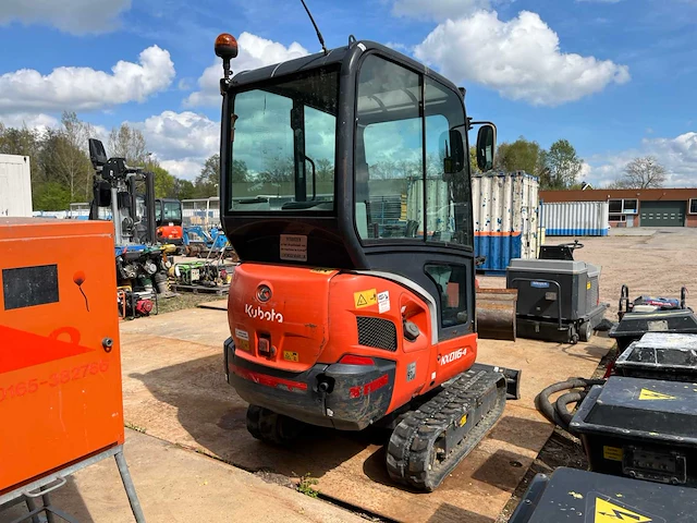 2011 kubota kx016-4 minigraafmachine - afbeelding 4 van  18