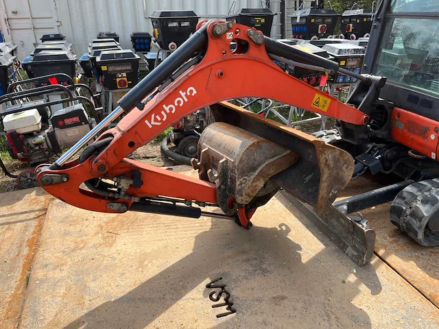 2011 kubota kx016-4 minigraafmachine - afbeelding 5 van  18