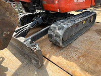 2011 kubota kx016-4 minigraafmachine - afbeelding 7 van  18