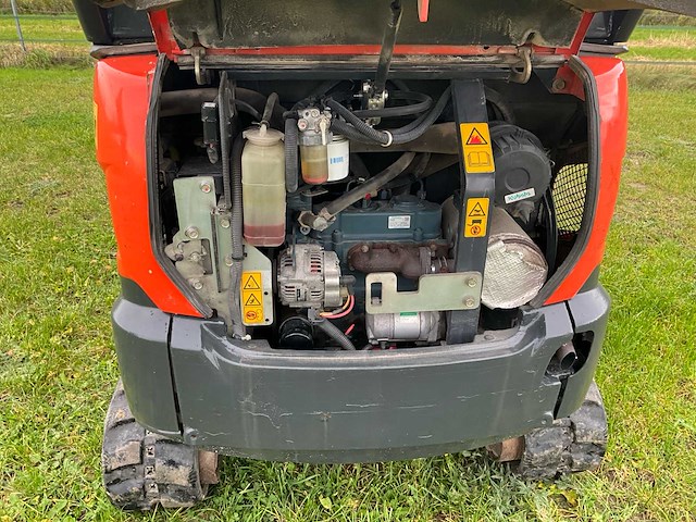2011 kubota kx018-4 minigraafmachine - afbeelding 13 van  29