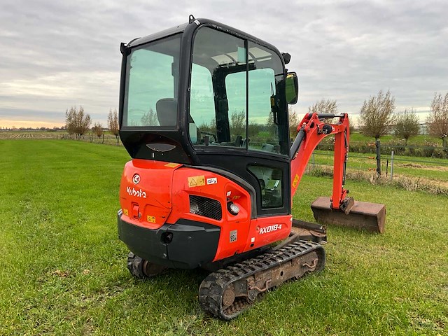 2011 kubota kx018-4 minigraafmachine - afbeelding 26 van  29
