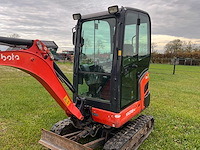 2011 kubota kx018-4 minigraafmachine - afbeelding 2 van  29