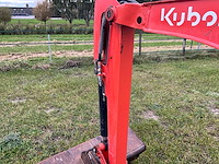2011 kubota kx018-4 minigraafmachine - afbeelding 6 van  29