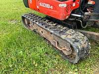 2011 kubota kx018-4 minigraafmachine - afbeelding 10 van  29