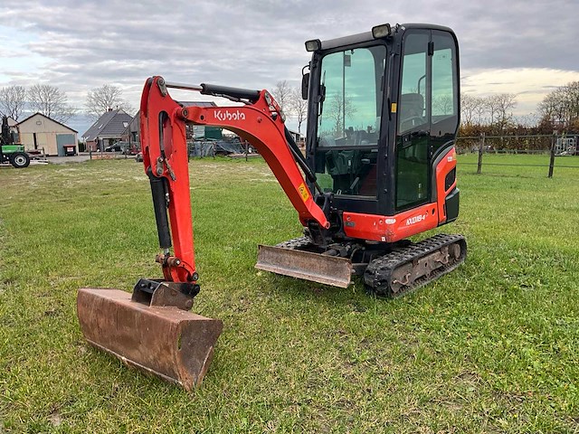 2011 kubota kx018-4 minigraafmachine - afbeelding 1 van  29