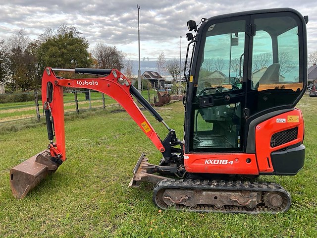 2011 kubota kx018-4 minigraafmachine - afbeelding 29 van  29