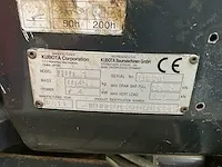 2011 kubota u10-3 rupsgraafmachine - afbeelding 7 van  27