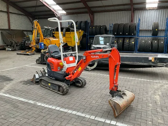 2011 kubota u10-3 rupsgraafmachine - afbeelding 25 van  27