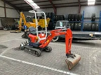 2011 kubota u10-3 rupsgraafmachine - afbeelding 25 van  27