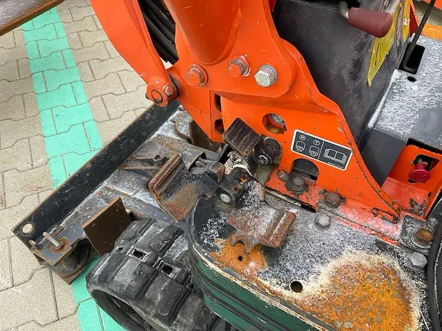 2011 kubota u10-3 vhg mini graafmachine - afbeelding 3 van  24