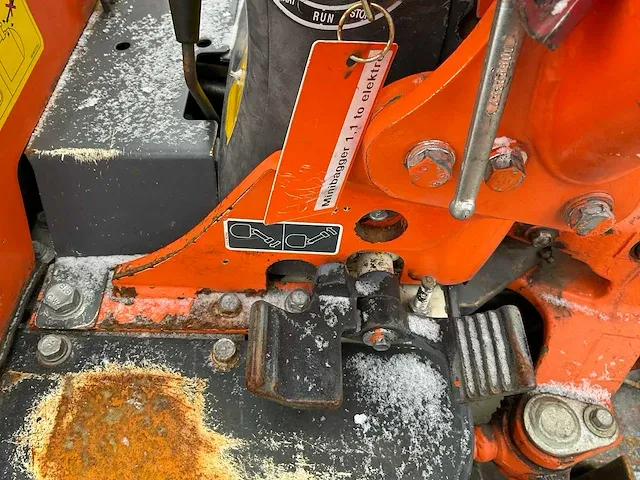 2011 kubota u10-3 vhg mini graafmachine - afbeelding 21 van  24