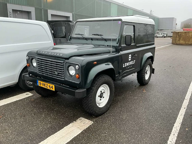2011 land rover defender bedrijfswagen (8-vkz-64) - afbeelding 1 van  19