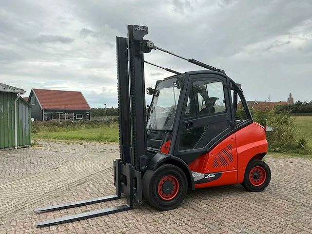 2011 linde h50d-01 vorkheftruck - afbeelding 1 van  17