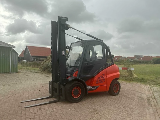 2011 linde h50d-01 vorkheftruck - afbeelding 1 van  16