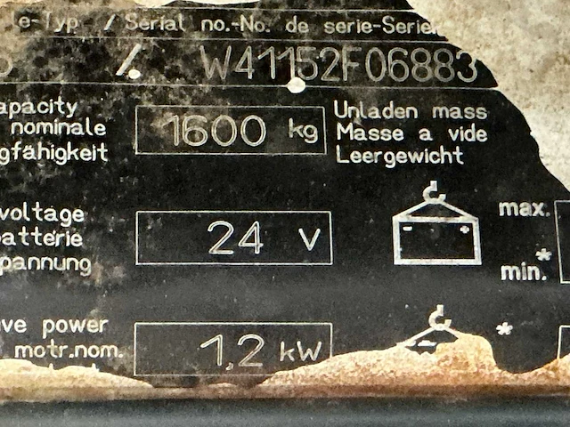 2011 linde t16 elektrische palletwagen - afbeelding 2 van  10