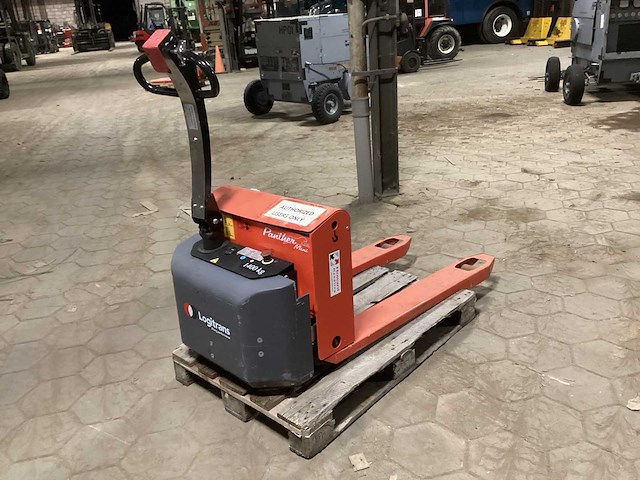 2011 logitrans pm 1401 hand hydraulische palletwagen - afbeelding 1 van  6