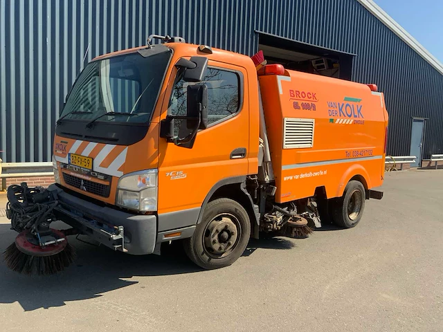2011 mitsubishi brock sl140/2 straatveegmachine - afbeelding 1 van  66