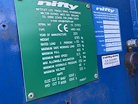 2011 nifty lift heightrider hr15 nde hoogwerker - afbeelding 16 van  19