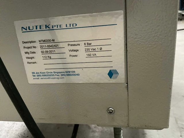 2011 nutek ntm0200-m d stacker - afbeelding 6 van  6