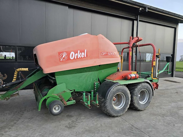 2011 orkel gp 1260 balenpers met wikkelaar - afbeelding 1 van  35