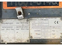 2011 paus 18wh-m easy type b verhuislift / ladderlift - afbeelding 20 van  27