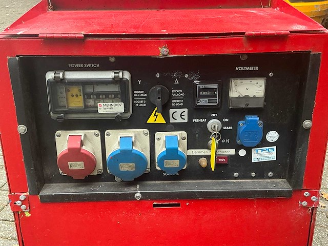 2011 pramac p11000 stroomgenerator - afbeelding 3 van  17