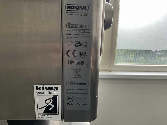 2011 rational scc we 61 combisteamer - afbeelding 3 van  6