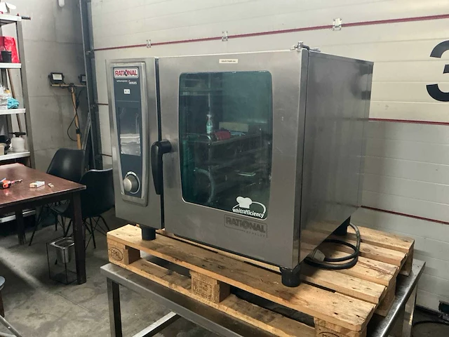 2011 rational sekfcooking white efficency 61e combisteamer (scc, we) - afbeelding 1 van  11