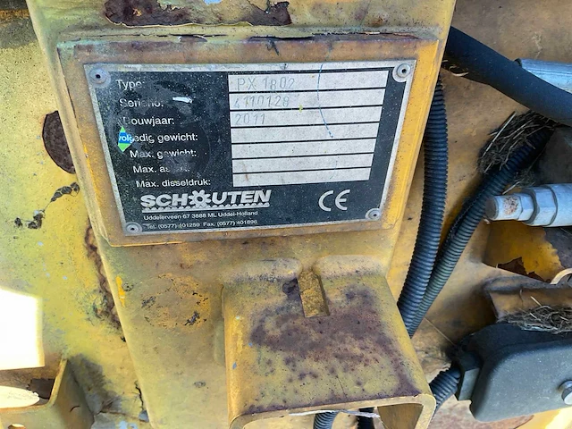 2011 schouten px1802 bladveger - afbeelding 7 van  8