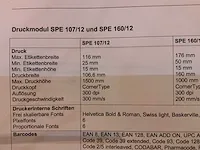 2011 ses ses-107ttf-1 print- en etiketteermachine - afbeelding 9 van  10