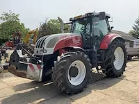 2011 steyr cvt6180 vierwielaangedreven landbouwtractor - afbeelding 1 van  43