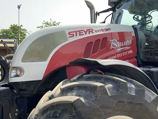 2011 steyr cvt6180 vierwielaangedreven landbouwtractor - afbeelding 15 van  43