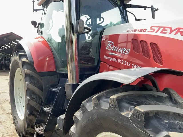 2011 steyr cvt6180 vierwielaangedreven landbouwtractor - afbeelding 25 van  43