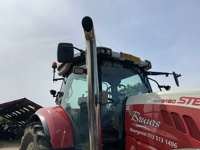 2011 steyr cvt6180 vierwielaangedreven landbouwtractor - afbeelding 26 van  43