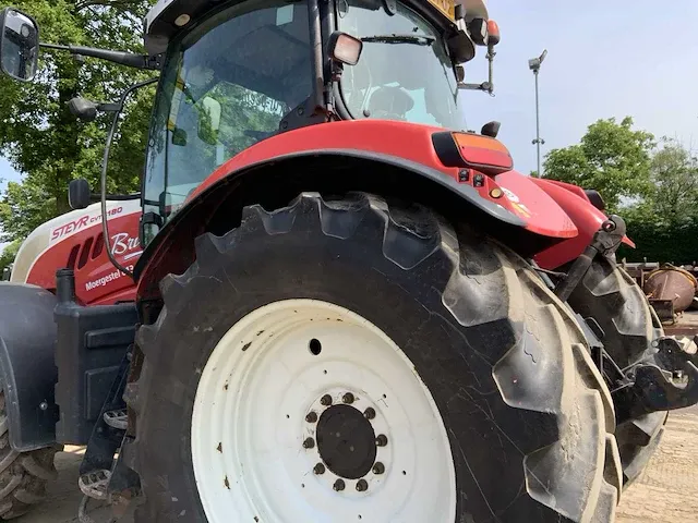 2011 steyr cvt6180 vierwielaangedreven landbouwtractor - afbeelding 39 van  43