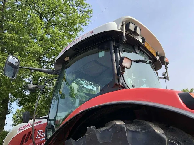 2011 steyr cvt6180 vierwielaangedreven landbouwtractor - afbeelding 41 van  43