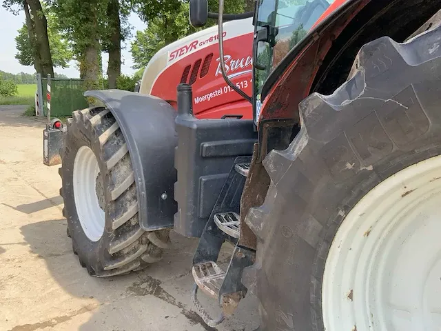 2011 steyr cvt6180 vierwielaangedreven landbouwtractor - afbeelding 42 van  43