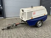 2011 sullair 48k mobiele schroefcompressor - afbeelding 1 van  9